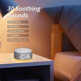 Luz nocturna de 12 colores crea un ambiente relajante en la habitación.