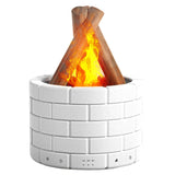 HUTIP difusor fogata con luz crea ambiente cálido en tu sala