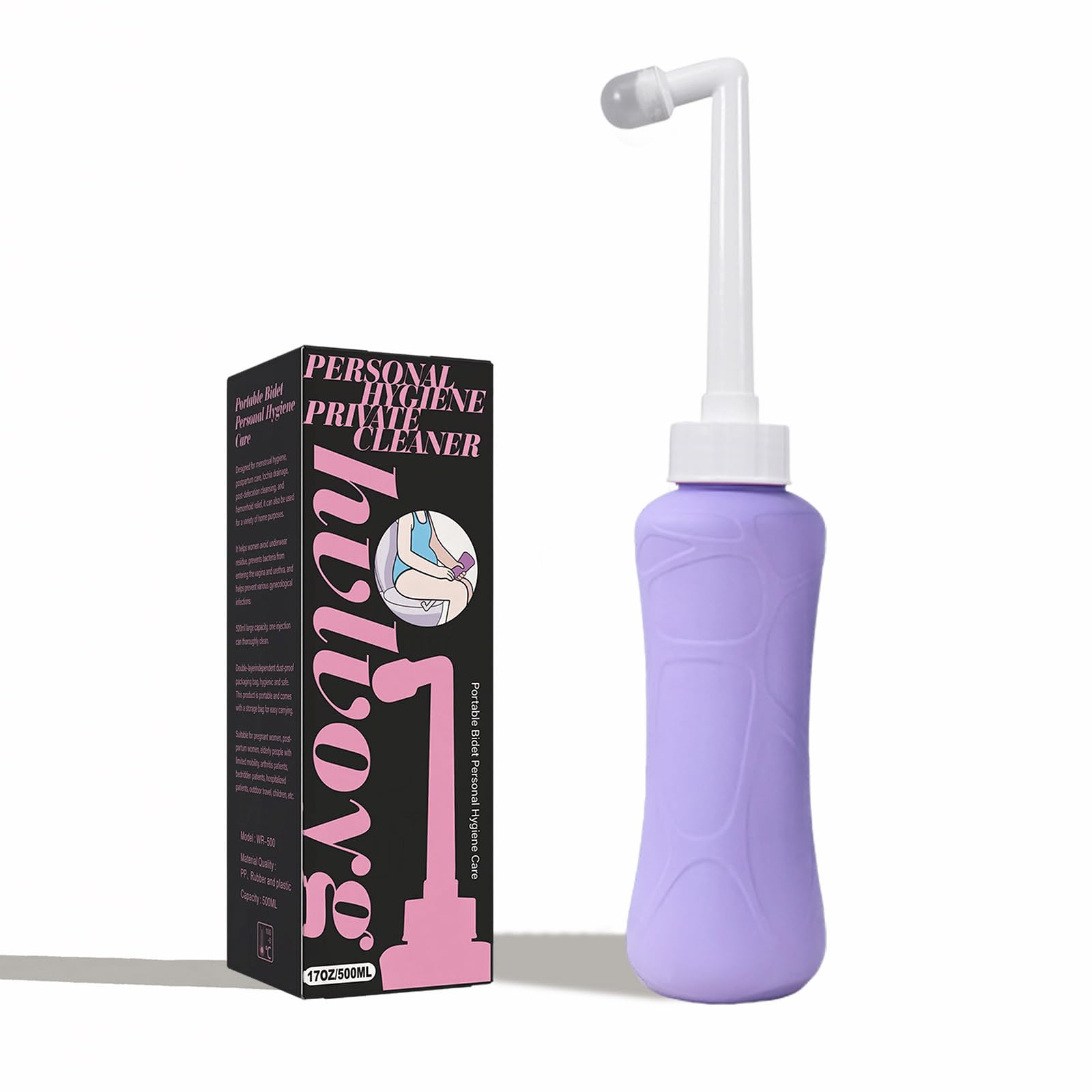 Botella perineal HVLVOYG de 17 oz para postparto y cuidado diario.