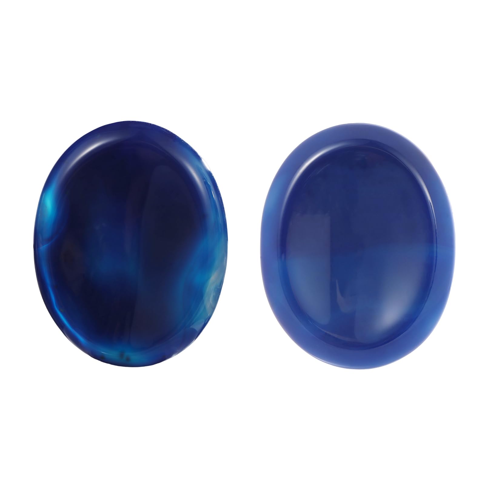 Piedra palma azul de Hxswkk para relajación y manejo de tensiones