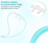 Cannula nasal HXZSYT en empaque individual para higiene y conveniencia diaria.