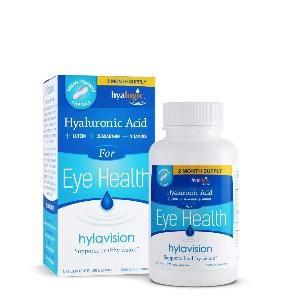 HylaVision de Hyalogic: botella de cápsulas para soporte ocular diario