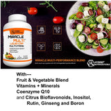 MiracleMulti de Hybrid Nutraceuticals: toma diaria para energía respaldada.