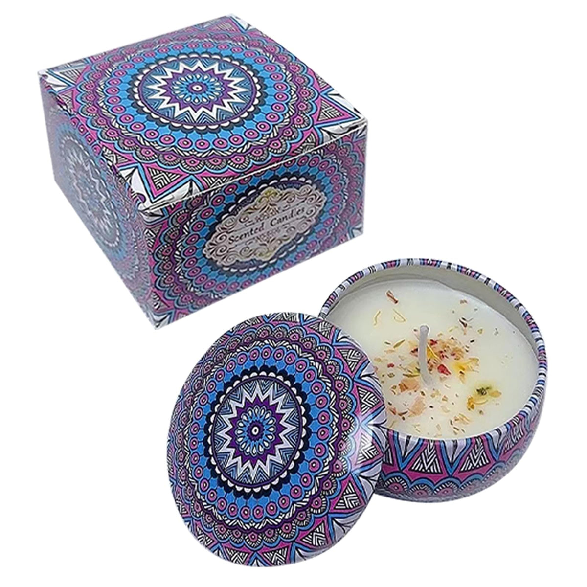 HYCSC velas aromaterapia lavanda set: aroma suave para relajación en casa.