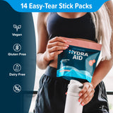 HYDRA AID etiqueta natural: vegano, sin organismos modificados y sin gluten