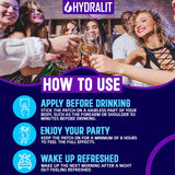 Hydralit Happy Hour parche para uso previo a la salida.