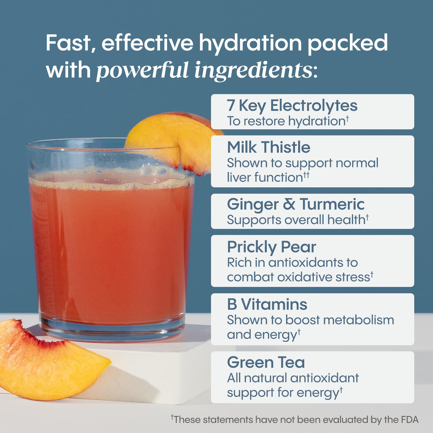 Hydralyte con jengibre y curcuma para sabor refrescante y apoyo antioxidante
