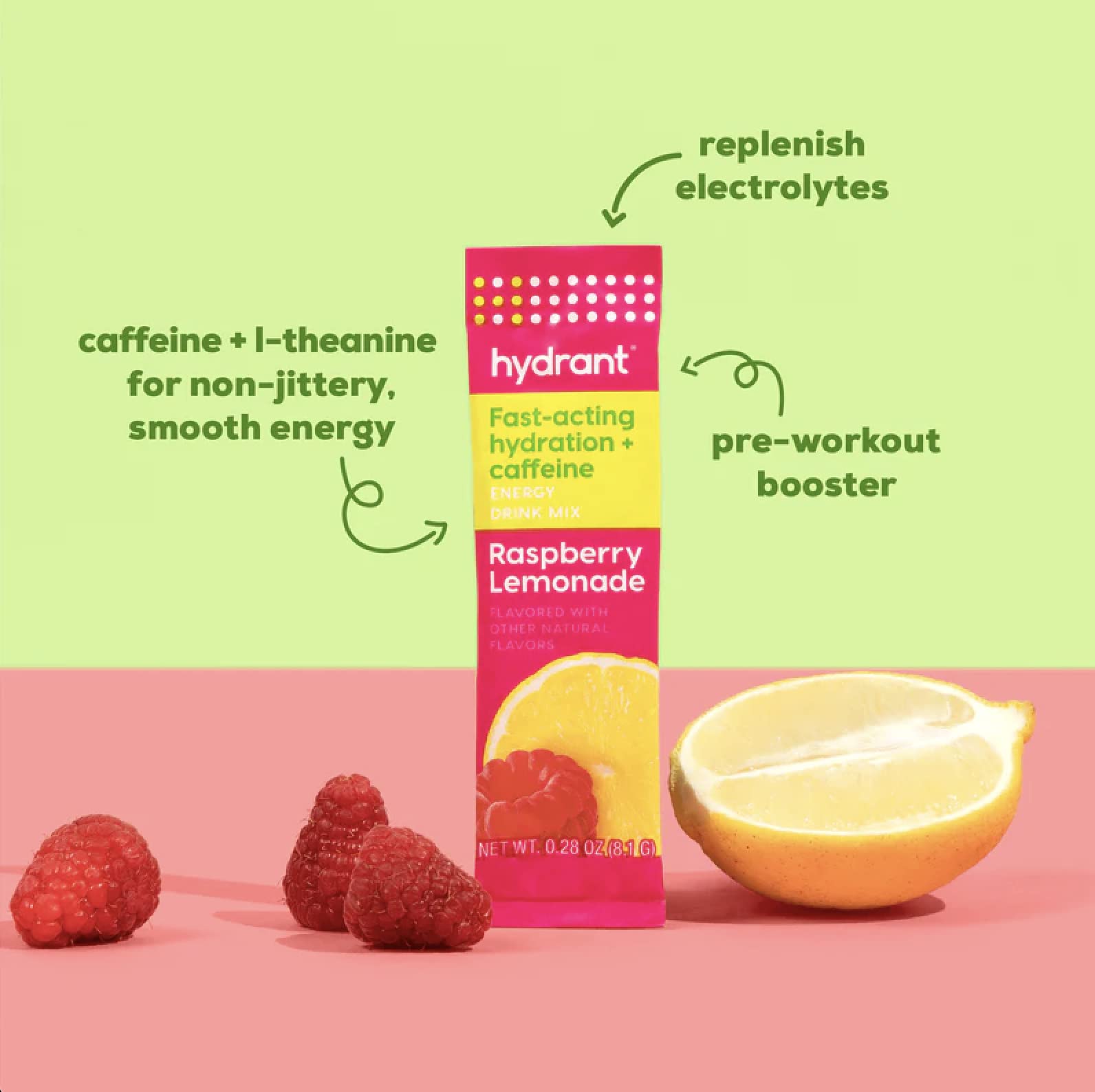HYDRANT Energy Electrolyte – shot de escritorio para mantenerte enfocado y hidratado