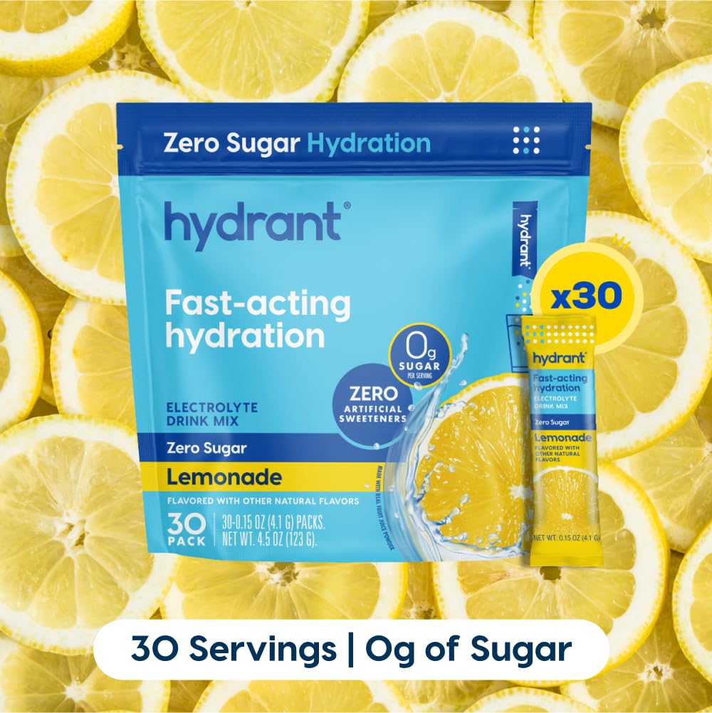 HYDRANT Hydrate cero azúcar, sobre cómodo para bebidas ligeras