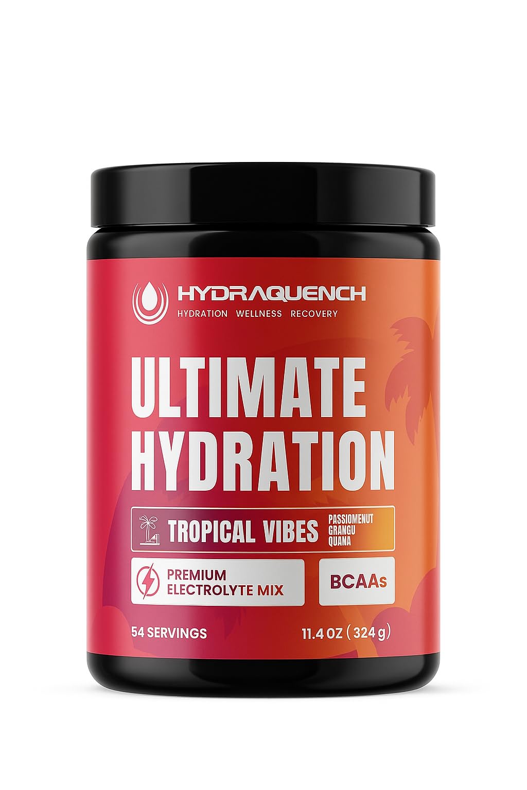 HydraQuench botella fruta pasion: hidratación refrescante para entrenos