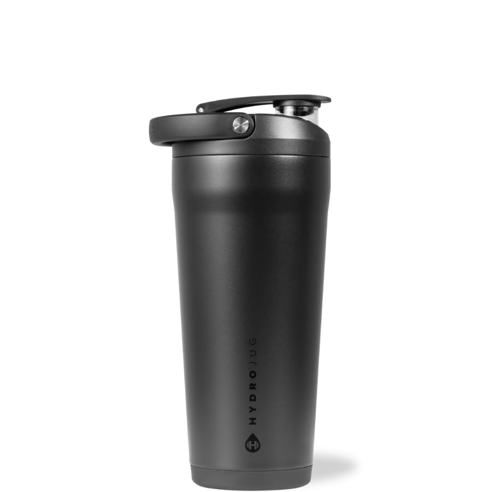 HydroJug 24 onzas, vaso de acero inoxidable aislado, mantiene bebidas frías por más tiempo.