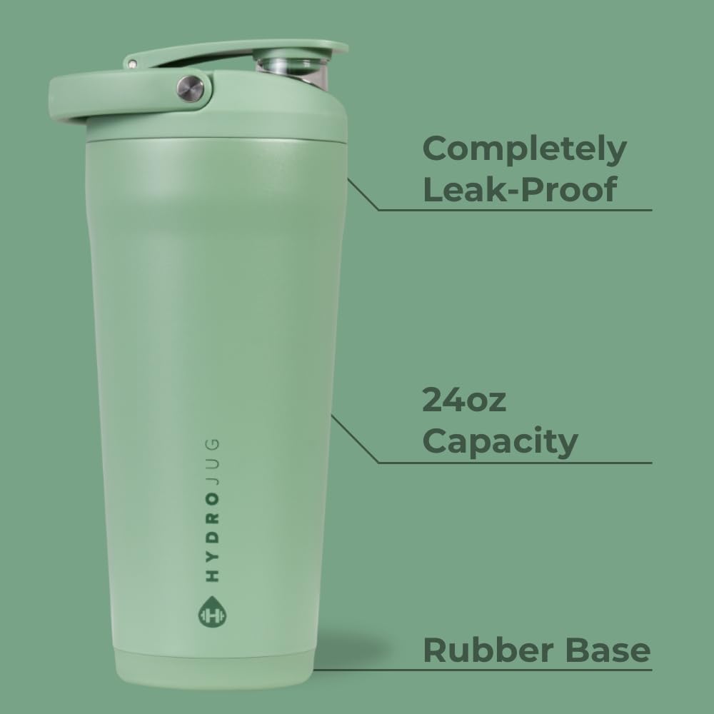 HydroJug boca ancha facilita beber rápido durante el entrenamiento.