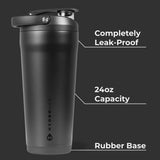 HydroJug con mango ergonómico para llevar con una mano.
