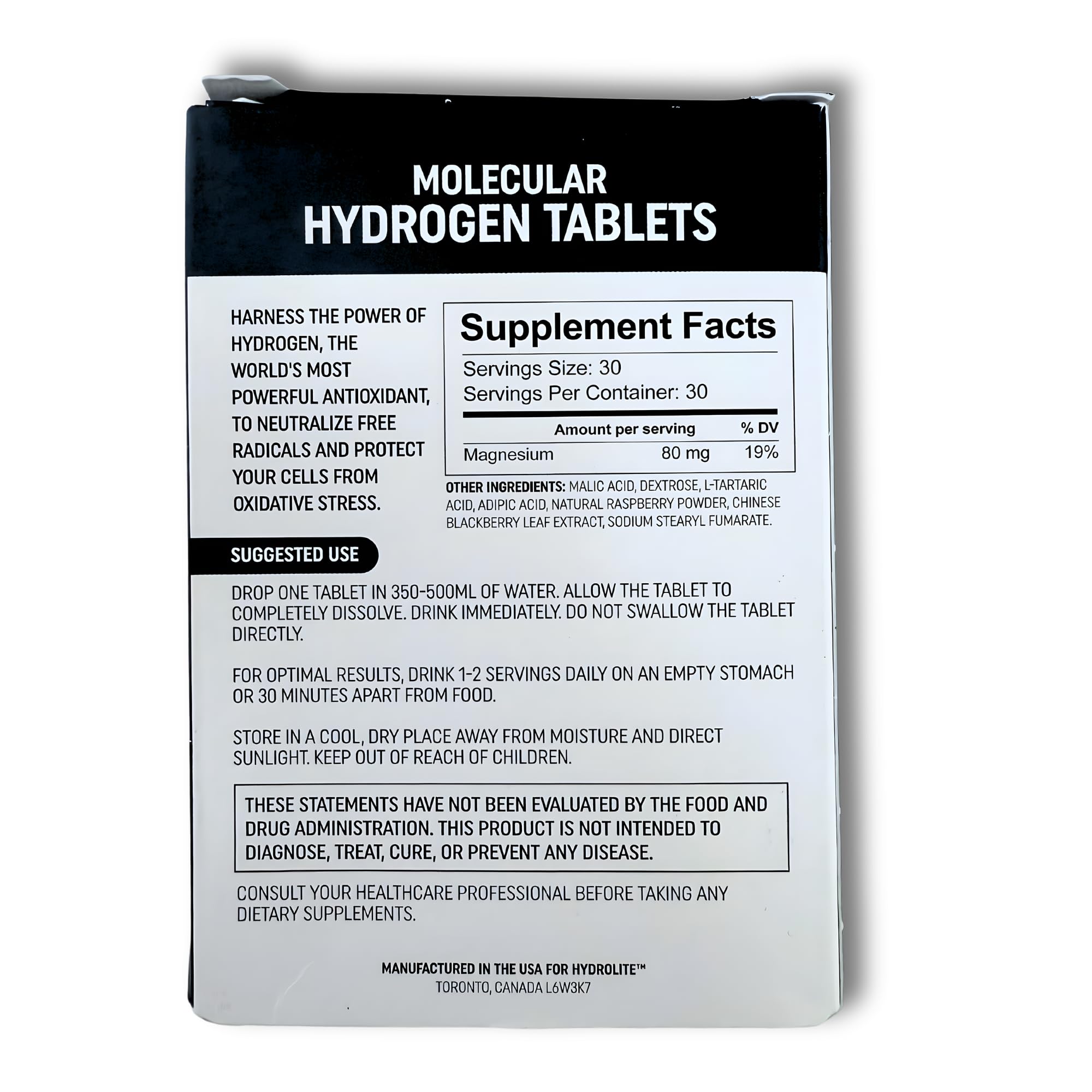 Hydrolite — hecho en EE. UU., control de calidad respaldado.