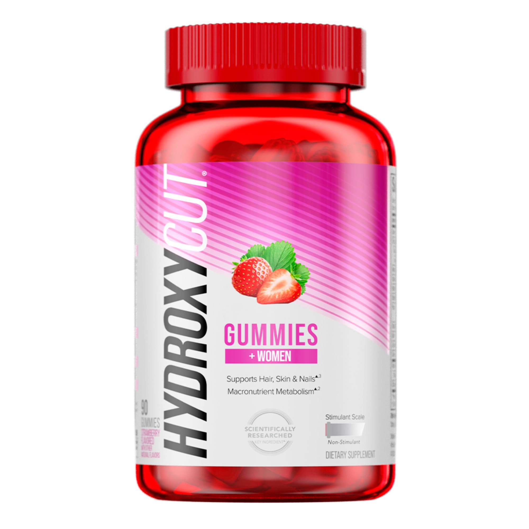 Gomitas Hydroxycut para Mujeres en empaque práctico para el día a día.