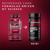 Hydroxycut Hardcore Elite: información nutricional interior para planificar consumo responsable.