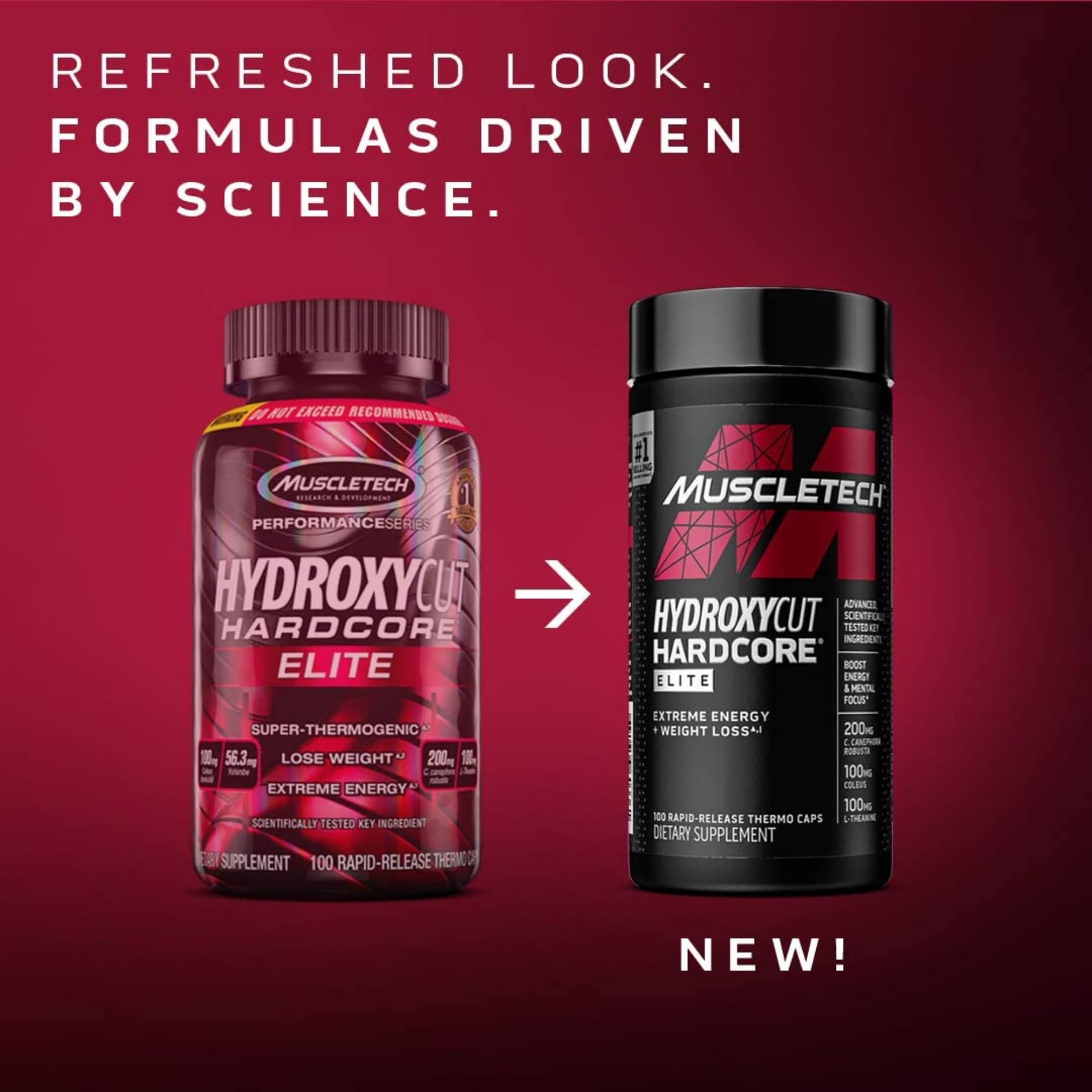 Hydroxycut Hardcore Elite usando en gimnasio para apoyo a entrenos intensos.