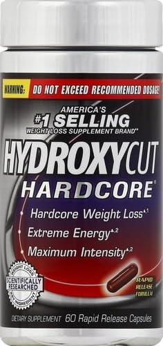 Hydroxycut Hardcore — resultados potentes posibles con entrenamiento disciplinado.