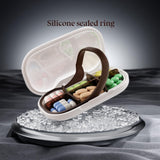HyJeryty diseño compacto con 6 compartimentos, ideal para viaje diario
