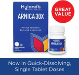 Hyland's Arnica 30x, tabletas de disolución oral rápida para uso diario