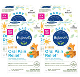 Hyland's Bebé tabletas alivio oral, se disuelven rápido para molestias en encías.