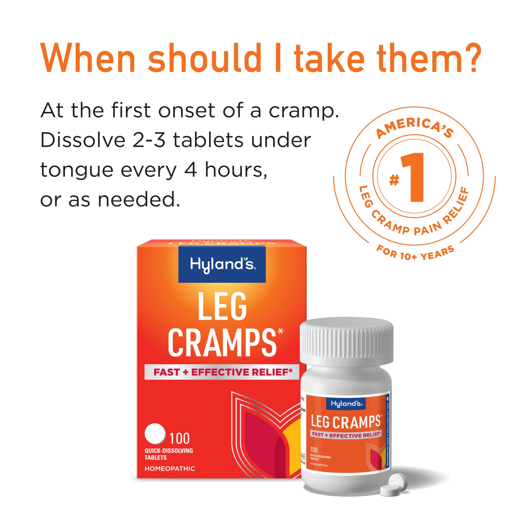 Hyland's Calambres, apto para usar junto a otros medicamentos de forma segura