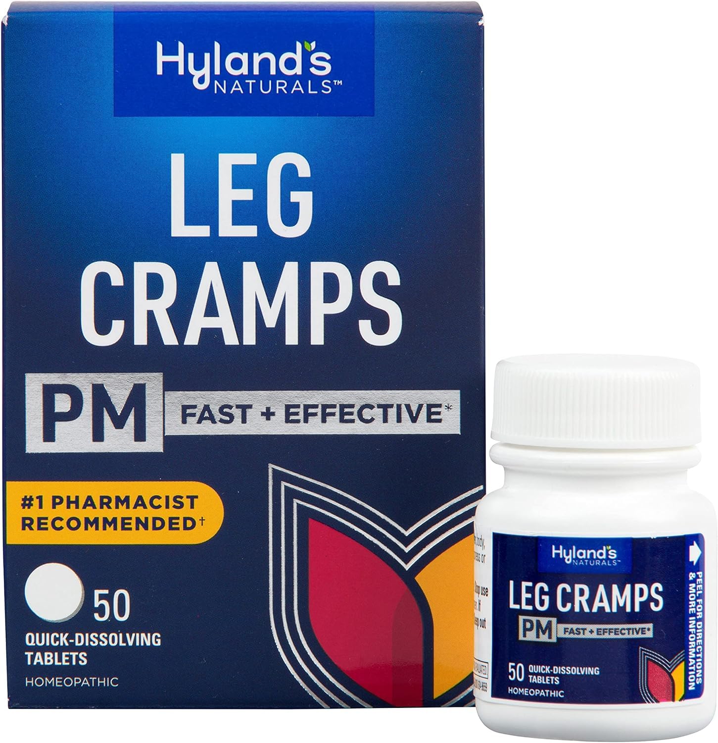 Imagen de descanso nocturno con Hyland's Leg Cramps PM