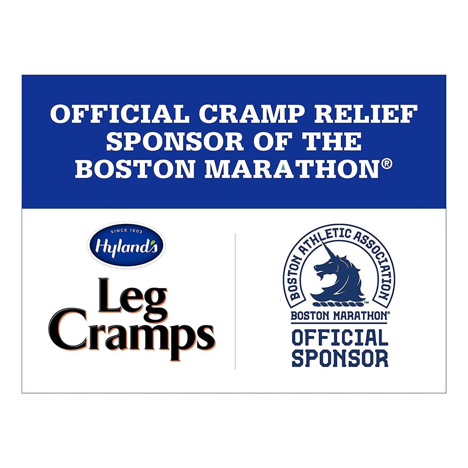 Hyland's Leg Cramps PM, contenedor compacto, ideal para viaje.