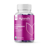 Hyland's Organic Elderberry Plus Gummies, botella para uso diario