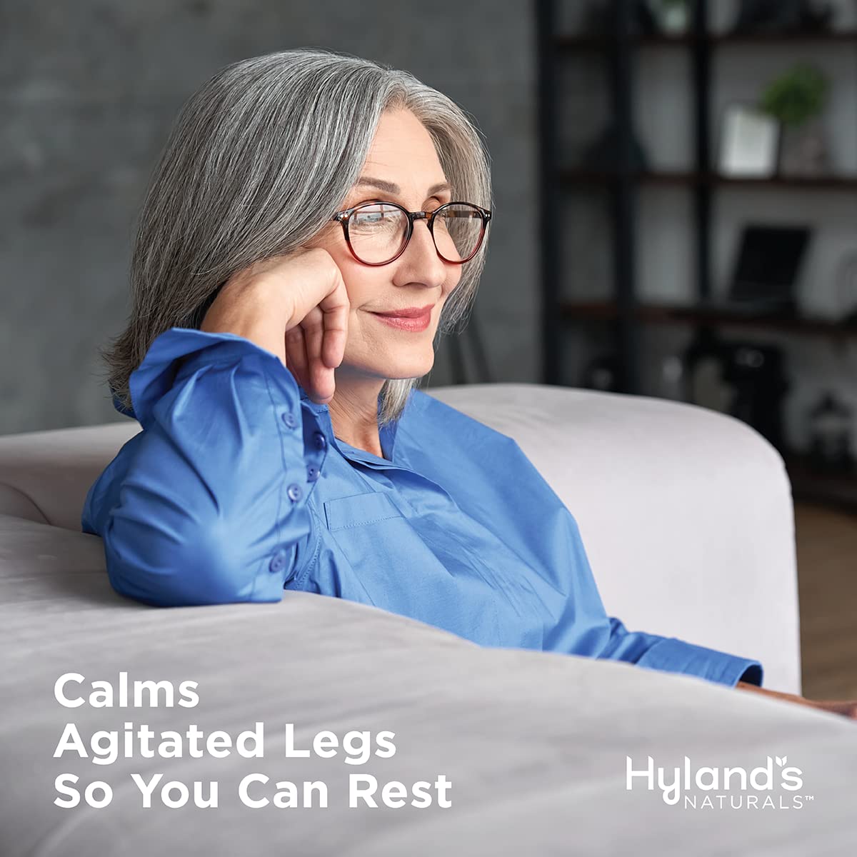 Hyland's Restful Legs, formato de tabletas rápidas para uso diario.