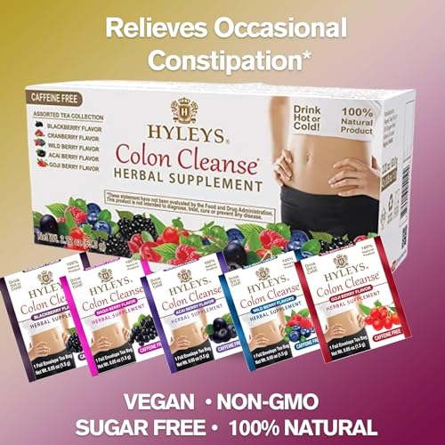 Hyleys Colon Cleanse: envase de cuarenta y dos bolsas para uso diario.