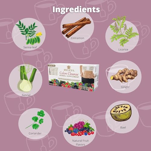 Hyleys Colon Cleanse: variedad de sabores para un ritual sin cafeína.