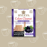 Té sin cafeína Hyleys Colón Cleanse, opción relajante nocturna.