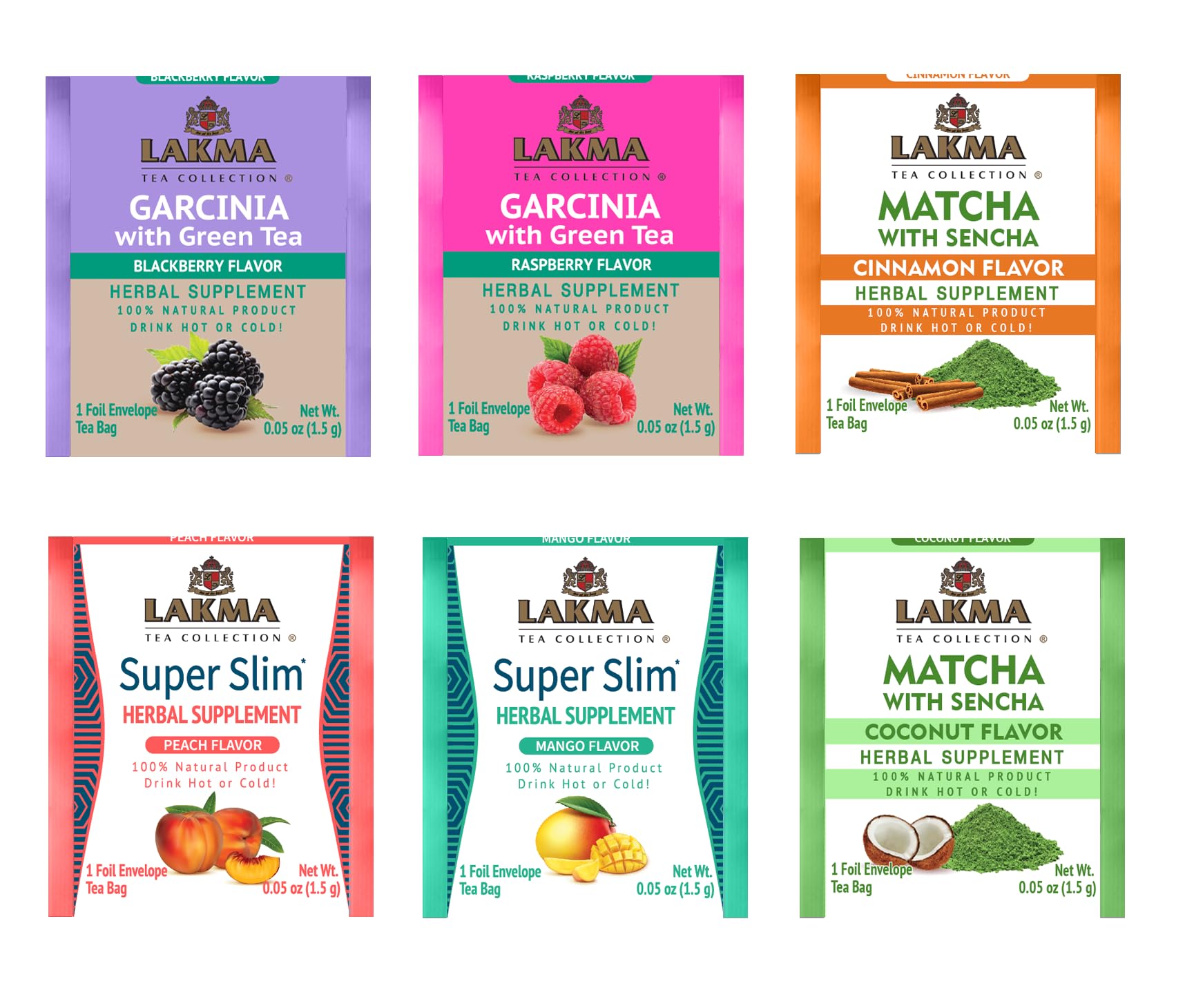 Hyleys Lakma bolsas te aluminio 42: conveniencia para llevar tu té a casa.