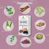 Hyleys Colon Cleanse con 25 bolsas, ideal para infusión nocturna.