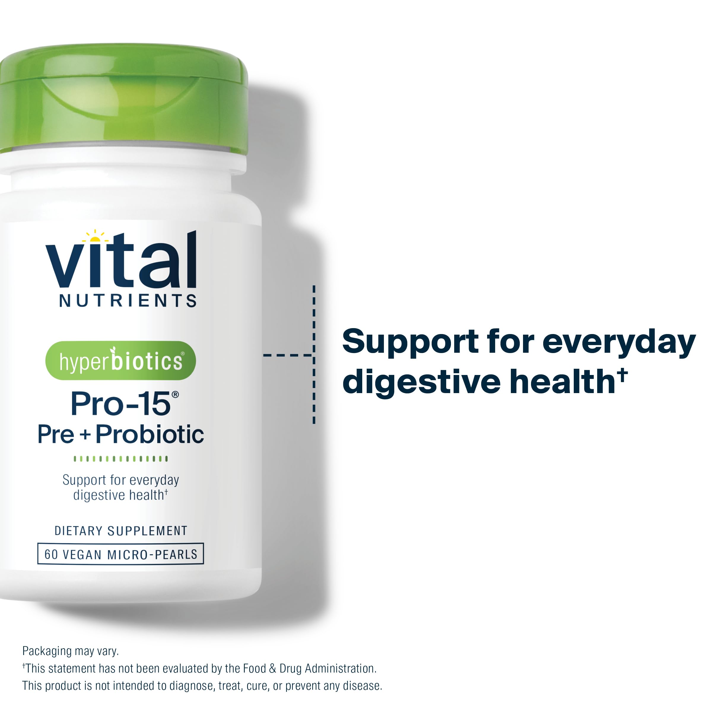 Hyperbiotics Pro-15 — tecnología de liberación temporal para llegada al intestino