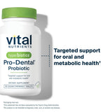 Hyperbiotics Pro Dental sabor menta, experiencia agradable al consumir.