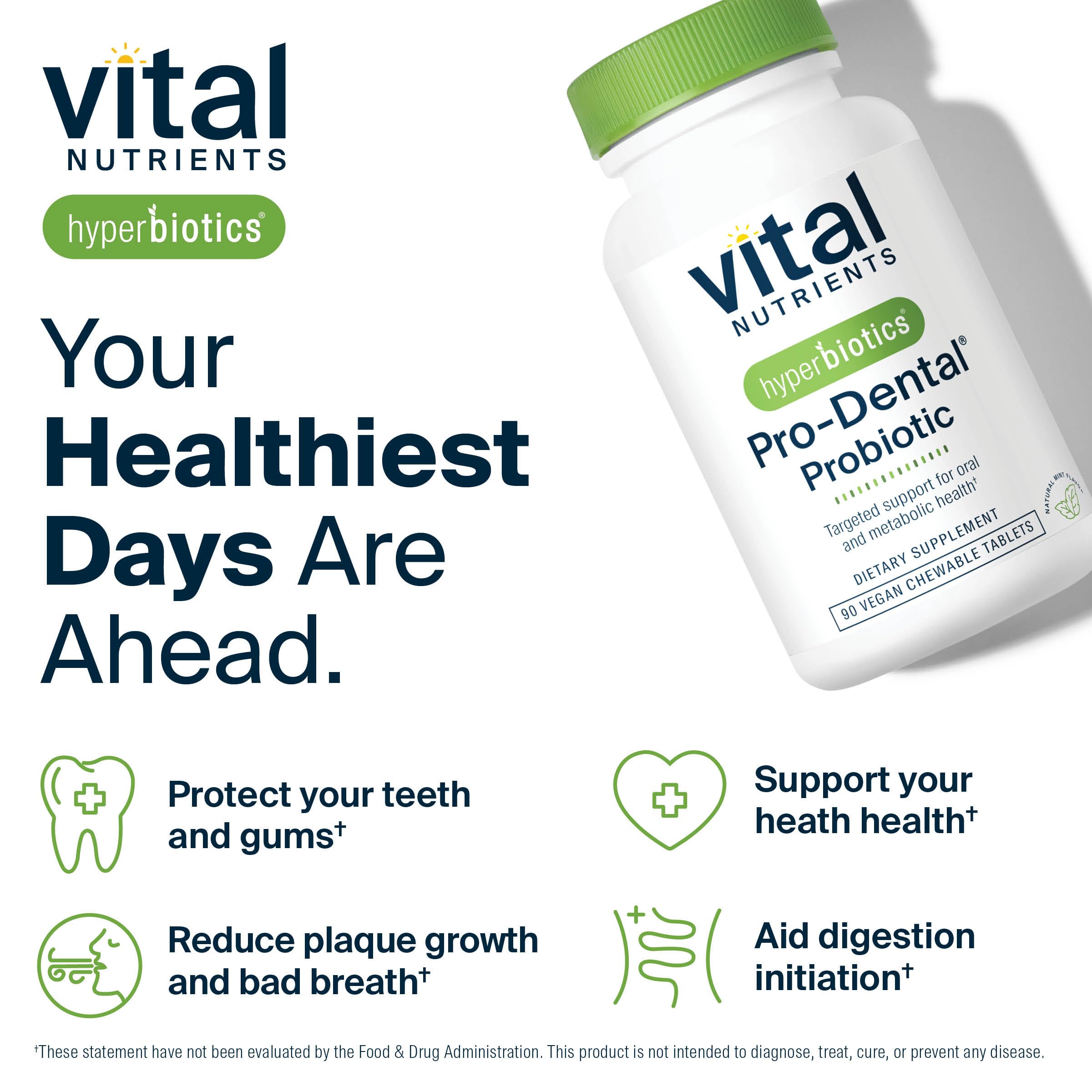 Hyperbiotics Pro Dental dientes y encías, cuidado bucal.