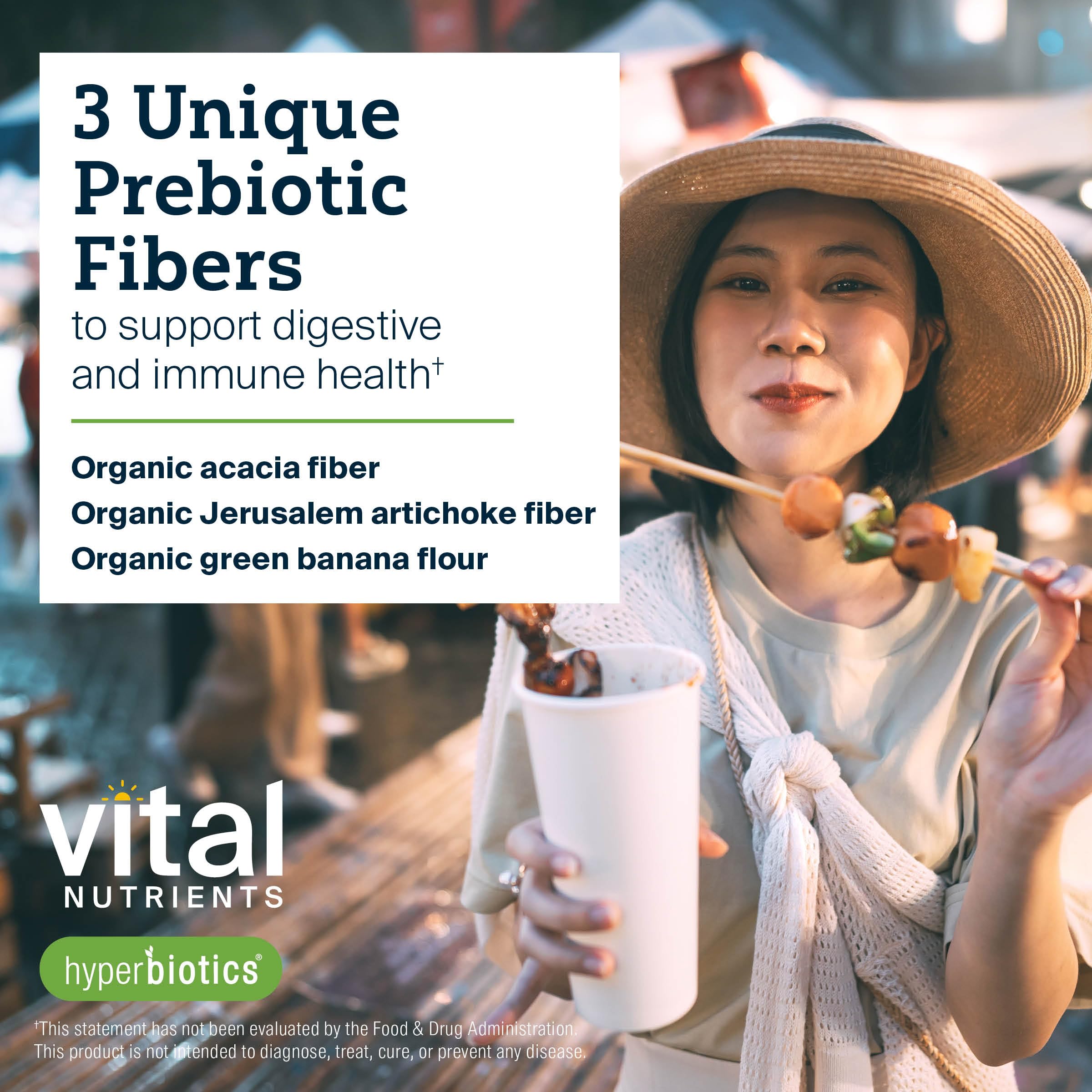 Hyperbiotics Vital Nutrients, fórmula vegana sin gluten para diversas dietas