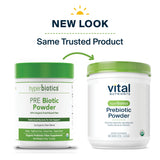Hyperbiotics Vital Nutrients, envase con 54 porciones para facilitar la programación
