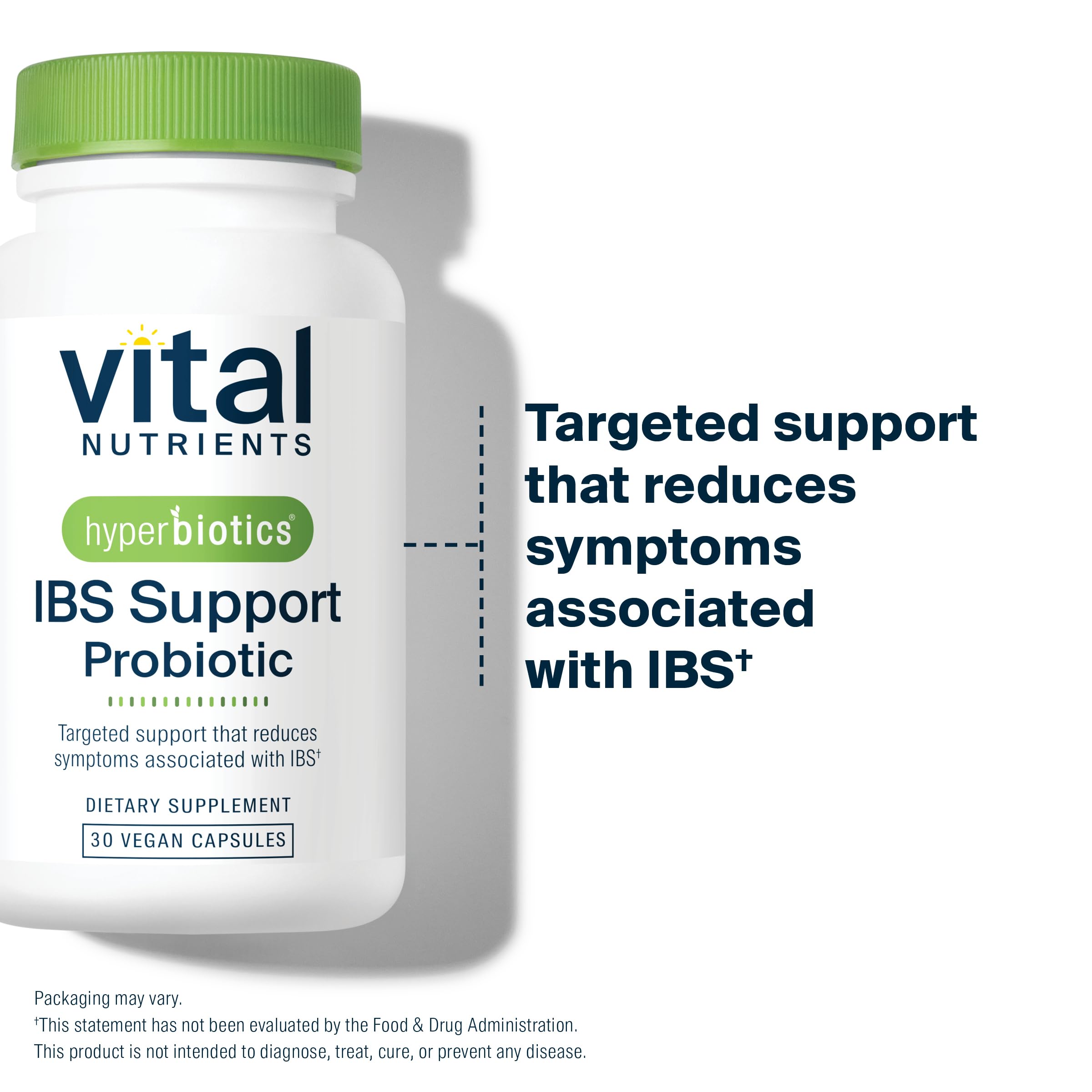 Hyperbiotics Vital Nutrients IBS Probiotic: dosis diaria para conveniencia.