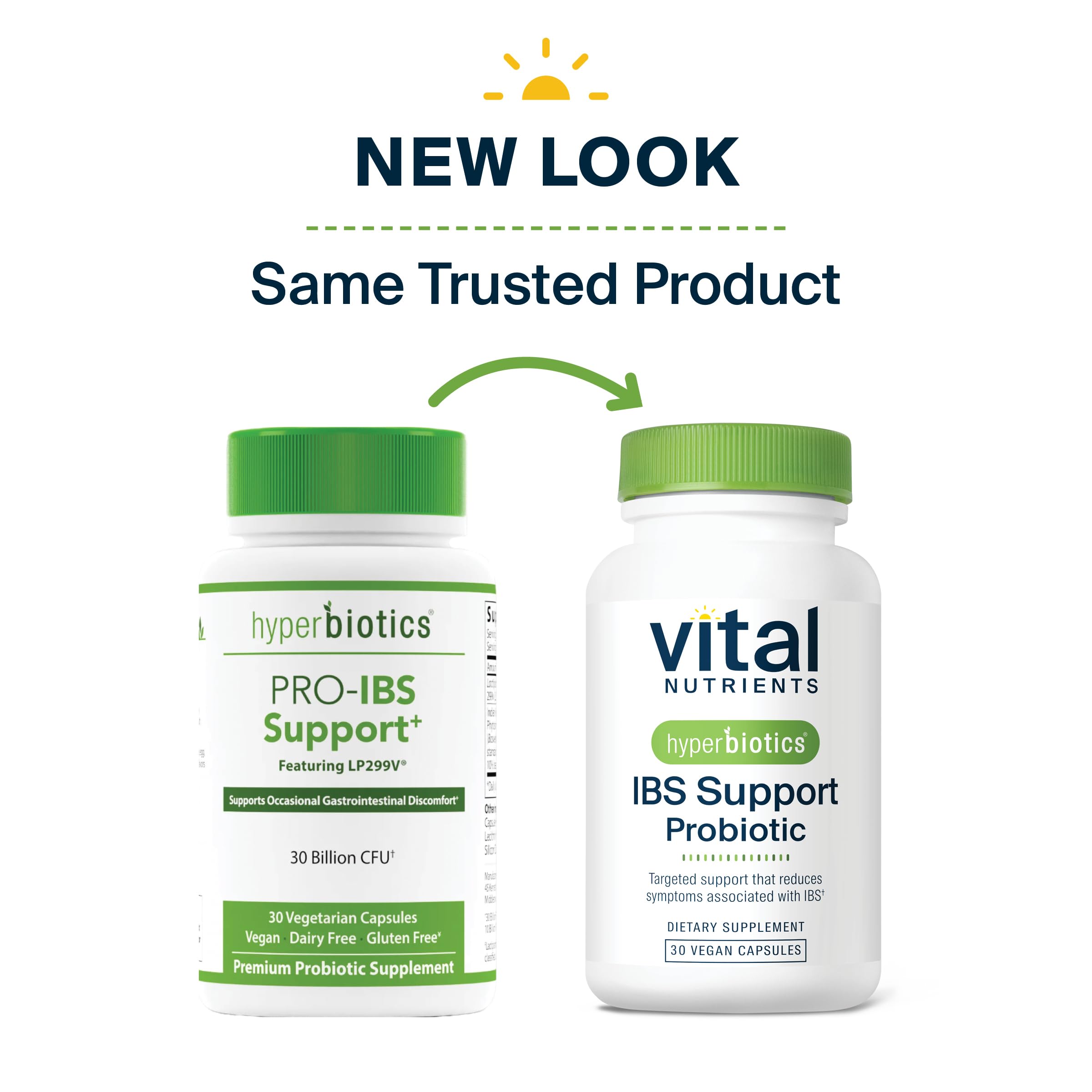 Hyperbiotics Vital Nutrients IBS Probiotic: versión vegana para estilo de vida.