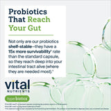 Hyperbiotics Vital Nutrients Pro Kids ENT cinco cepas probióticas para inmunidad.