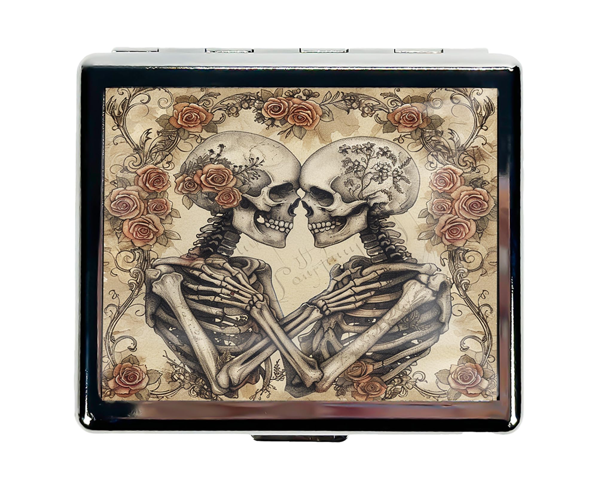 Hypetal estampa-calavera-bouquet: estilo adorable que acompaña tu rutina diaria.