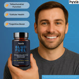 Botella ámbar Hyvia Health Methylene Blue protege el contenido