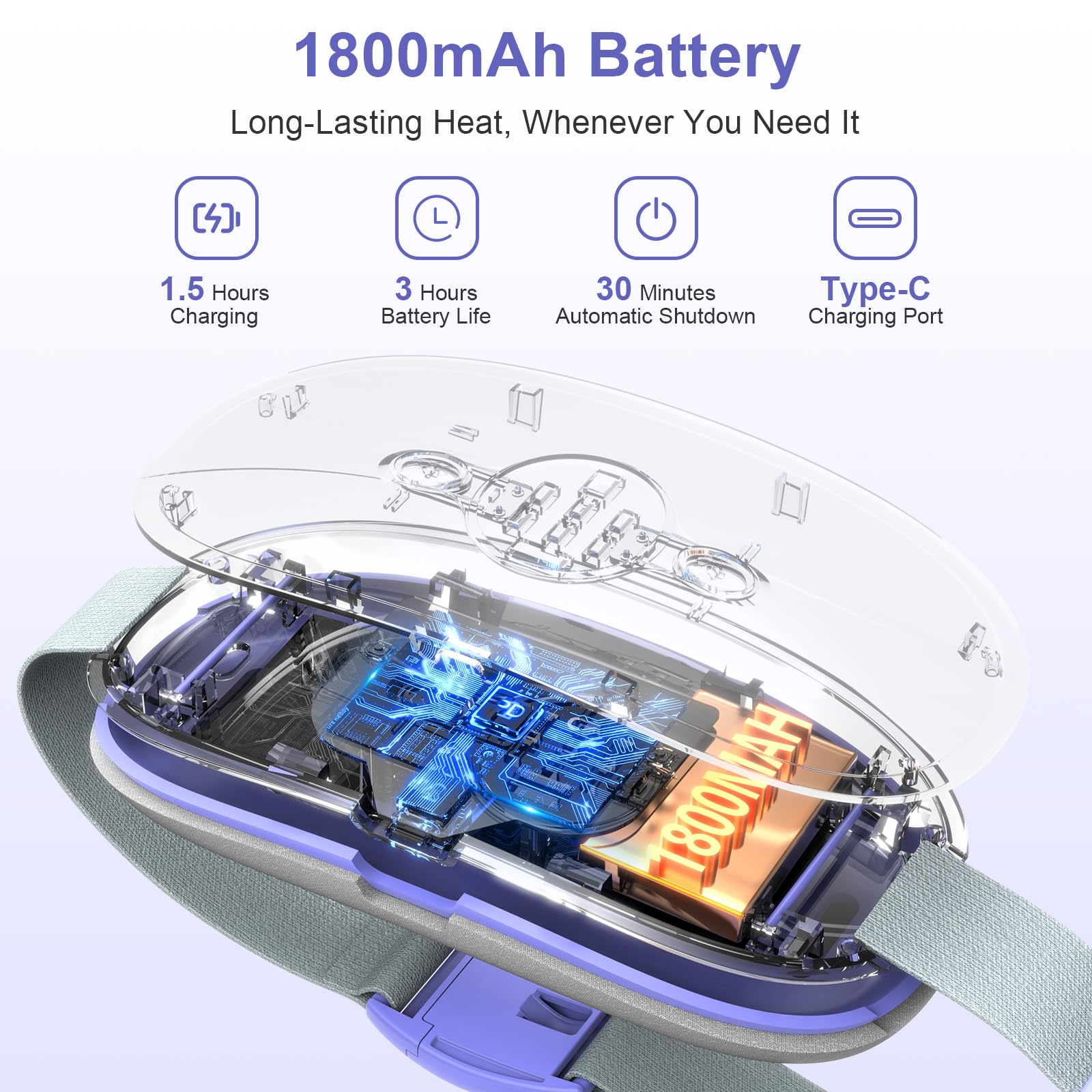 HZD bateria recargable compacta ideal para viaje y casa