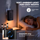 HZQVA difusor de aroma con controles de niebla ajustable para personalizar.