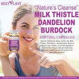 HZZYPLANT ingredientes clave cardo mariano NAC para detox suave.