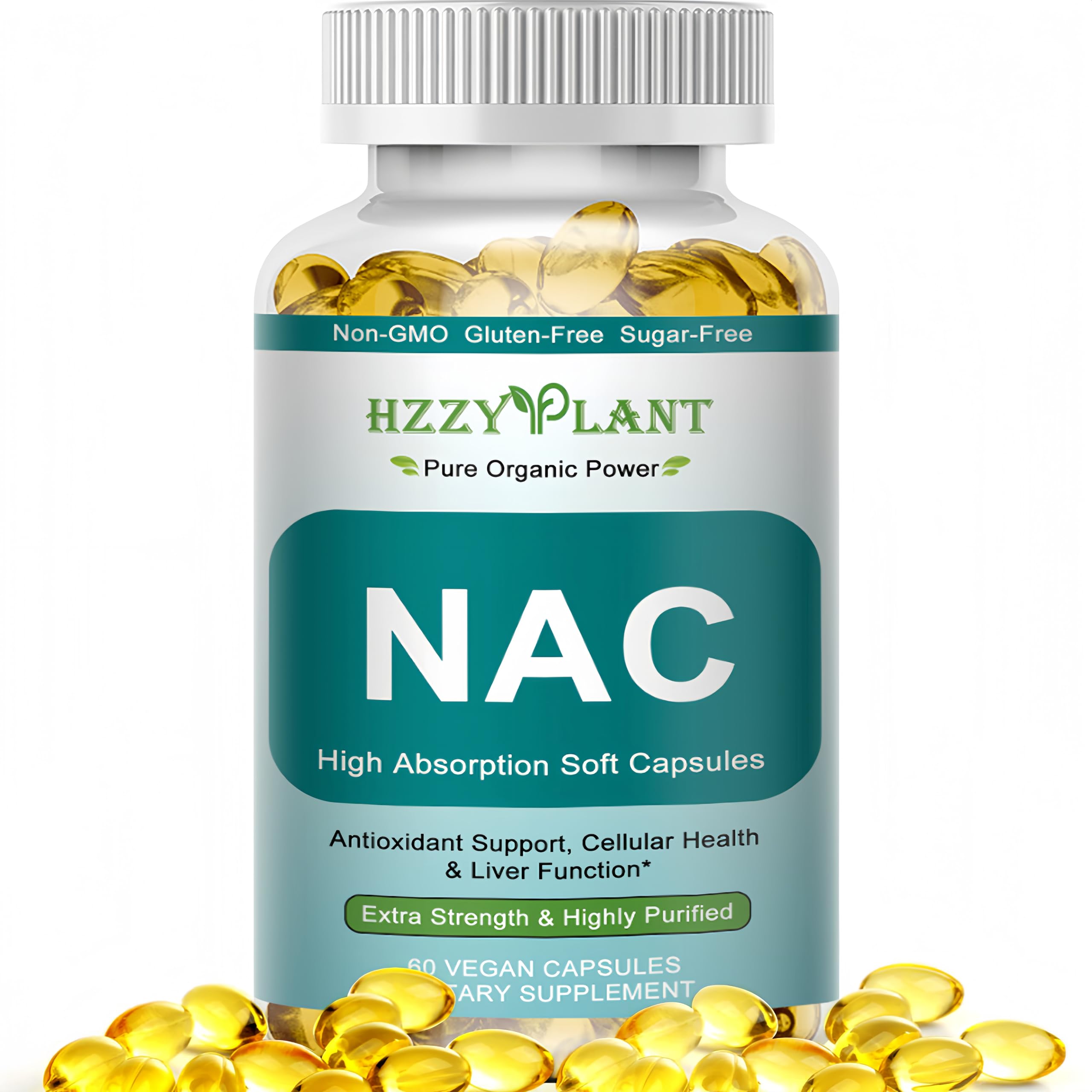 NAC de HZZYPLANT cápsula blanda con absorción rápida para defensa diaria