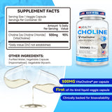 I LOVE HEALTH VitaCholine: cápsulas líquidas de absorción superior para uso diario.